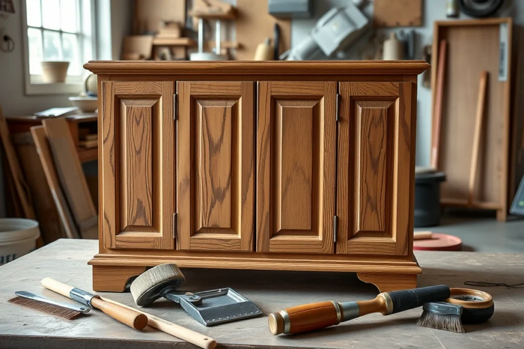 Cabinet Refinishing Step Examples