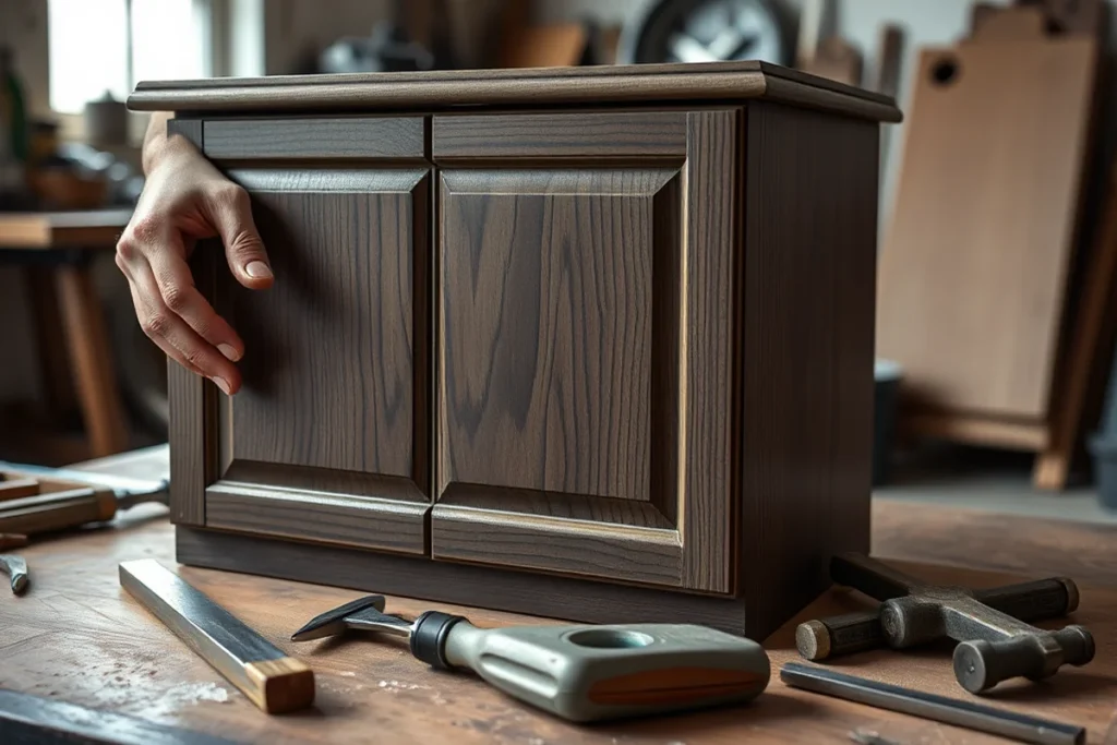 Budget Cabinet Refinishing On A Budget